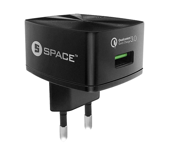 Space Quick Charge 3.0 Wall Charger WC-130C (w Type-C Cable)
