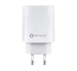 Space Dual Port USB Wall Charger wc-116