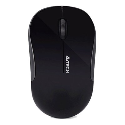 A4Tech G3-300NS 2.4G Optical Wireless Mouse – Silent Clicks | Black
